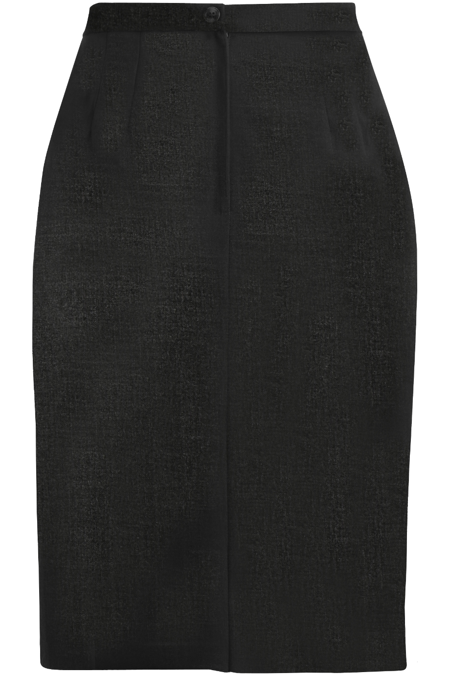 9733 Edwards LADIES WOOL BLEND STRAIGHT SKIRT - Back Image