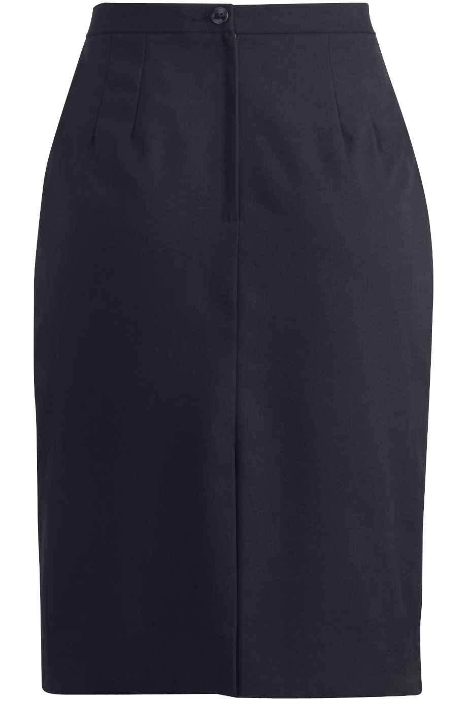 9733 Edwards LADIES WOOL BLEND STRAIGHT SKIRT - Back Image