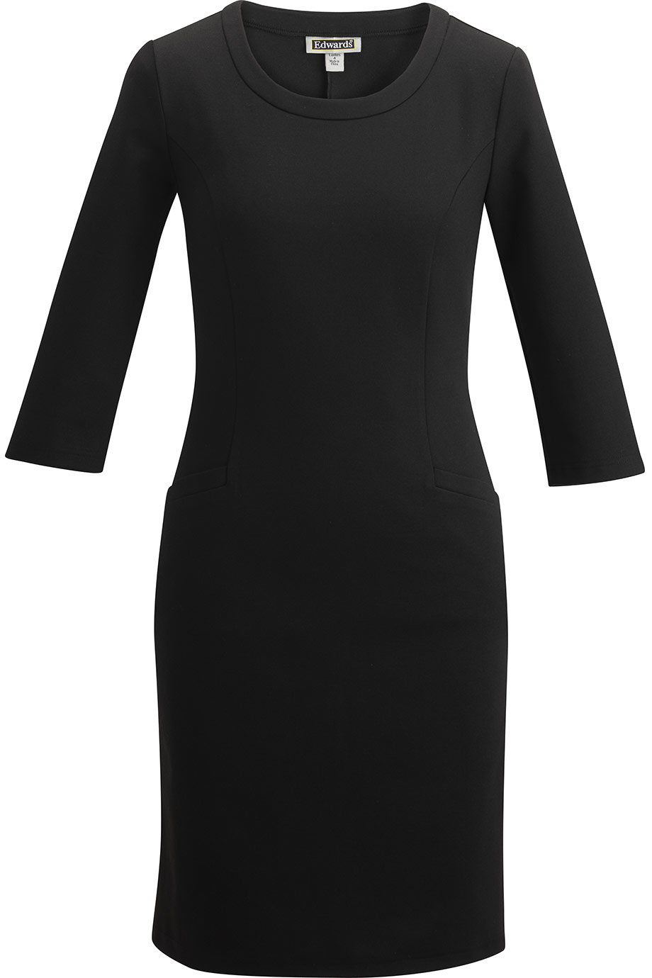 9935 Edwards LADIES PONTE SHEATH DRESS Zoom Image