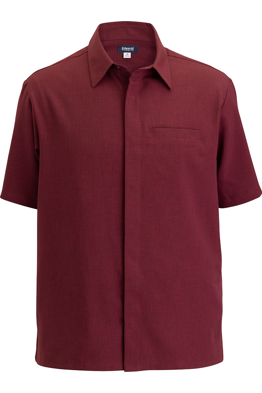 1037 Edwards Garment EDWARDS FLEXBATISTE SHORT SLEEVE UNISEX SHIRT