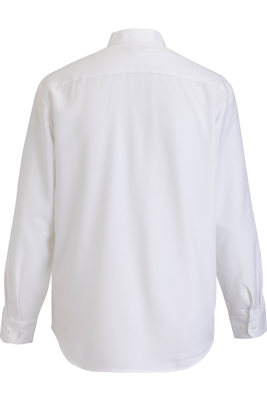 1382 Edwards Garment EDWARDS FLEXBATISTE BANDED COLLAR LONG SLEEVE MENS SHIRT - Back Image