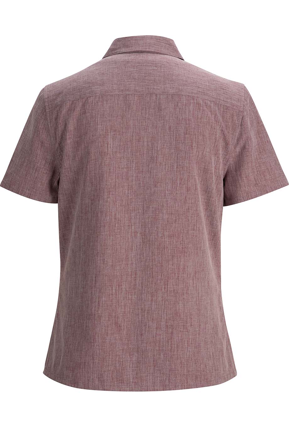5041 Edwards Garment MELANGE CAMP SHIRT - Back Image