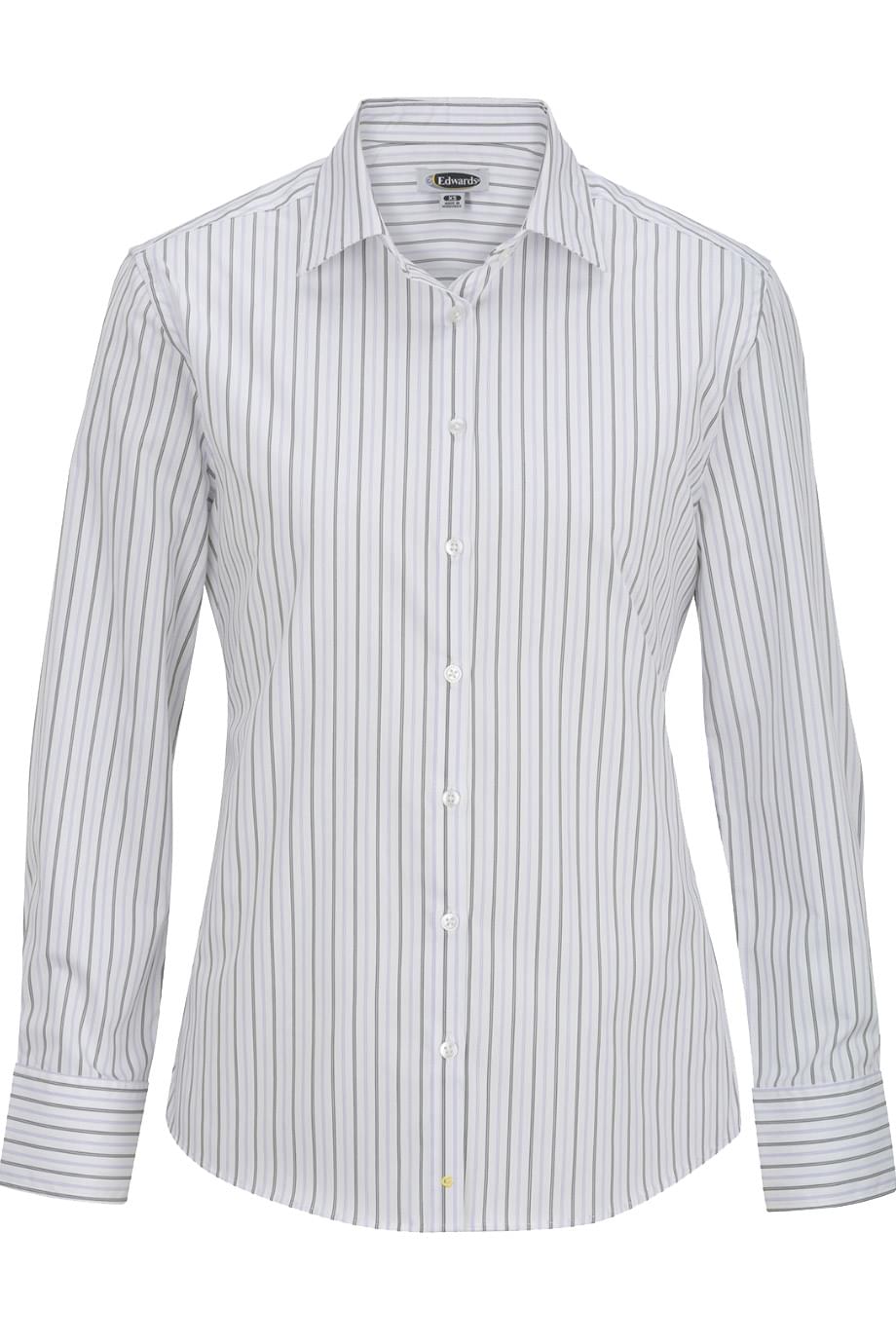 5983 Edwards Garment WOMENS LONG SLEEVE PATTERNED DRESS SHIRT 5983 Edwards Garment WOMENS LONG SLEEVE PATTERNED DRESS SHIRT
