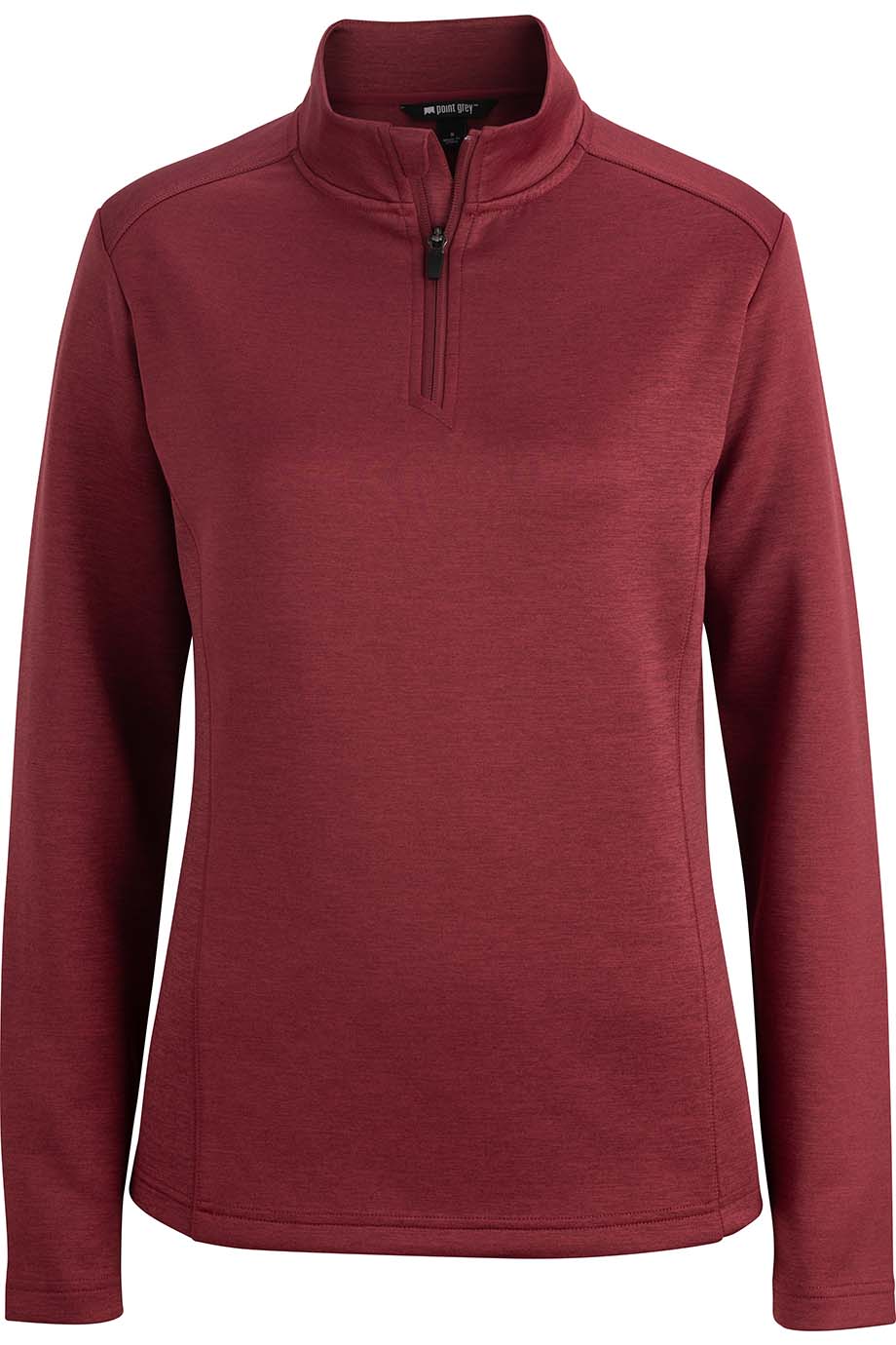 6482 Edwards Garment EDWARDS LADIES POINT GREY PULLOVER 1/4 ZIP 6482 Edwards Garment EDWARDS LADIES POINT GREY PULLOVER 1/4 ZIP