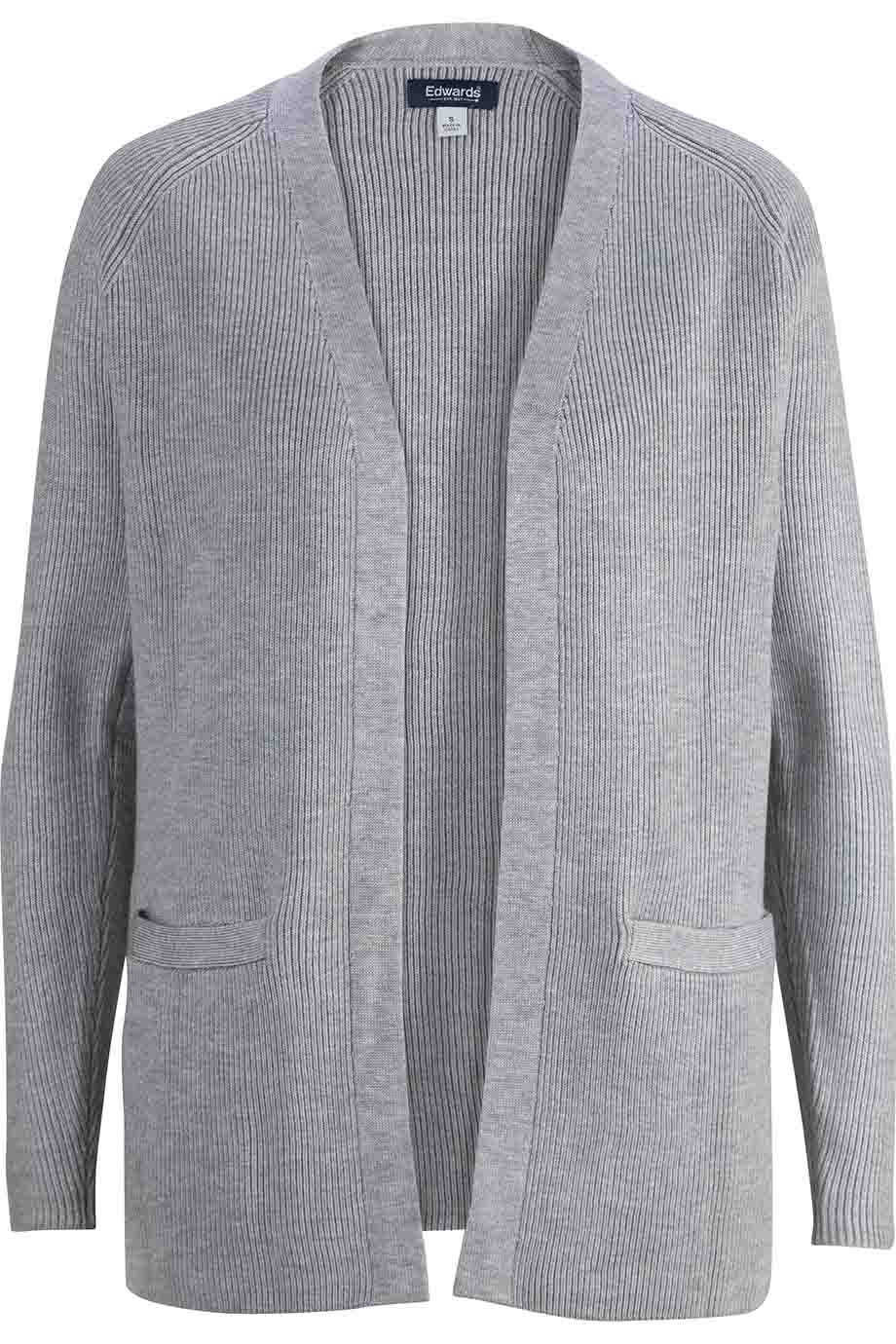 7053 Edwards Garment LADIES OPEN FRONT TUNIC CARDIGAN
