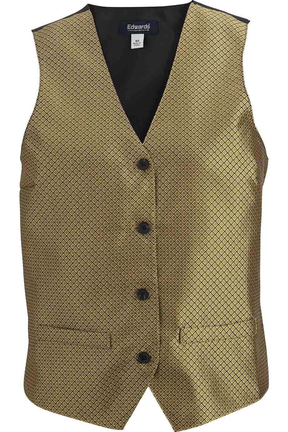 7394 Edwards Garment EDWARDS LADIES BROCADE VEST 7394 Edwards Garment EDWARDS LADIES BROCADE VEST