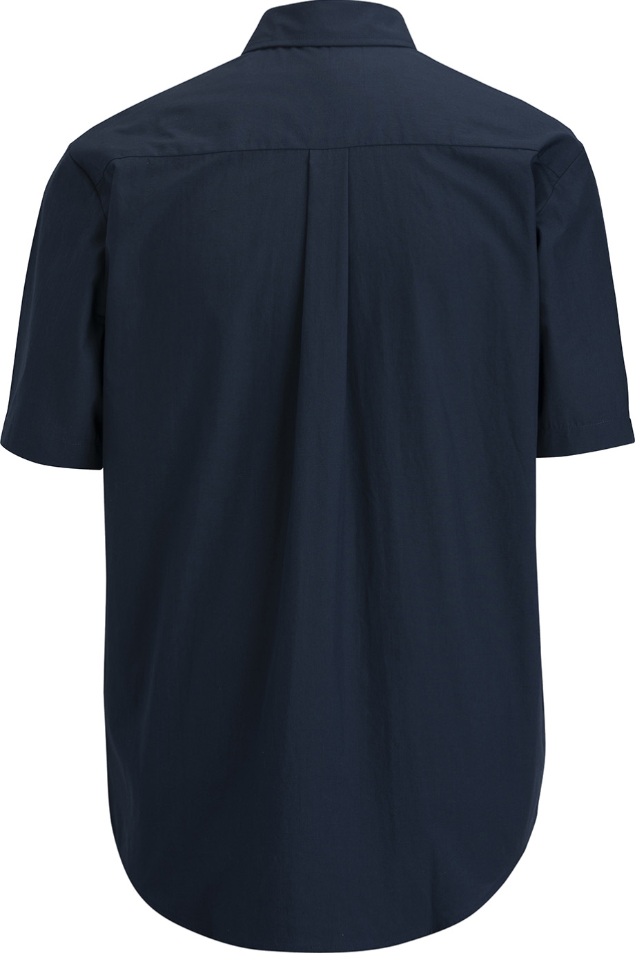 1314 Edwards Garment EDWARDS MENS ESSENTIAL BROADCLOTH SHIRT SHORT SLEEVE - Back Image