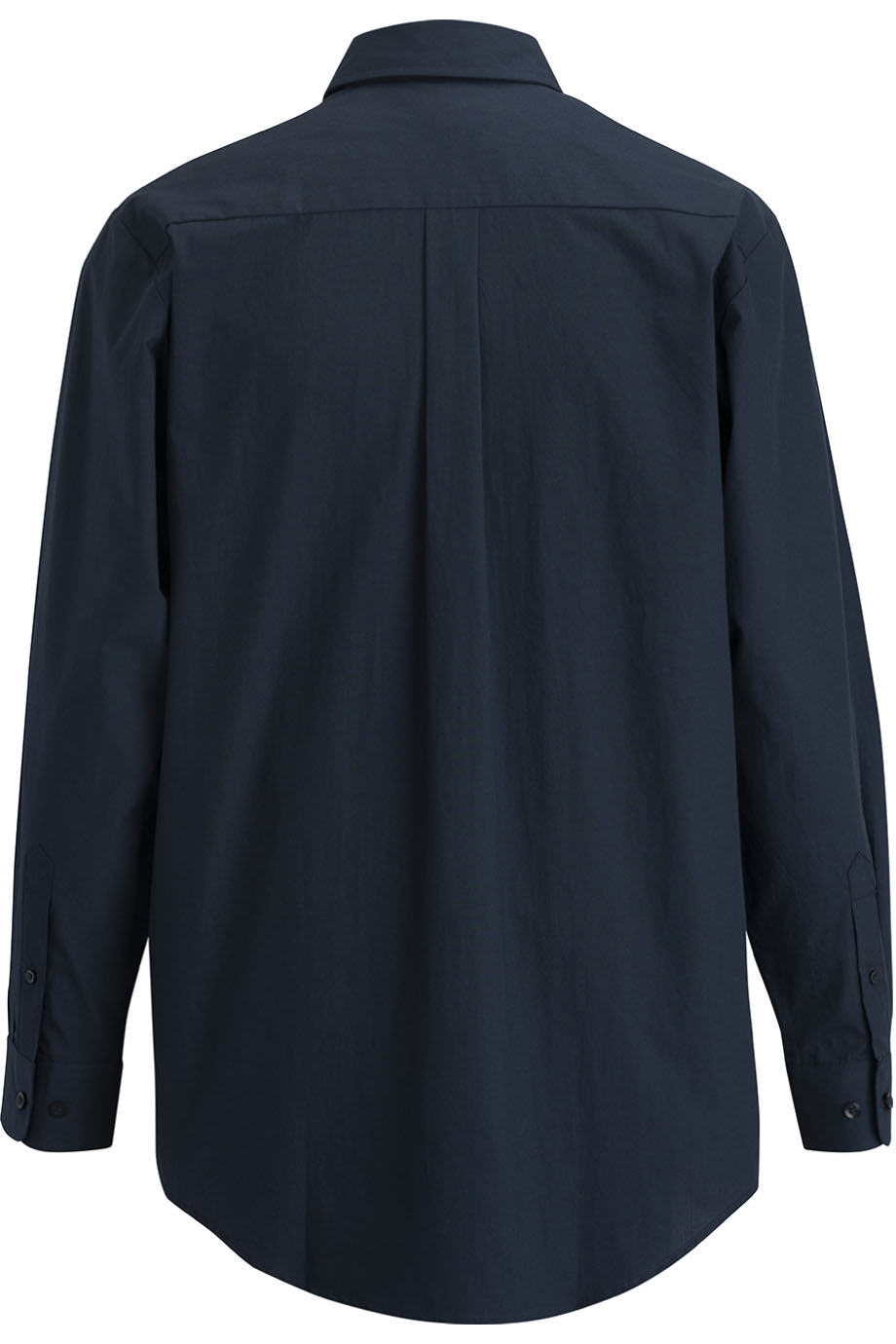 1354 Edwards Garment EDWARDS MENS ESSENTIAL BROADCLOTH SHIRT LONG SLEEVE - Back Image
