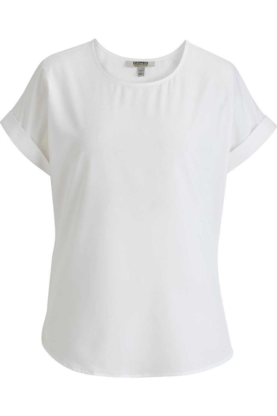 5229 Edwards Garment EDWARDS LADIES DOLMAN SHORT SLEEVE BLOUSE