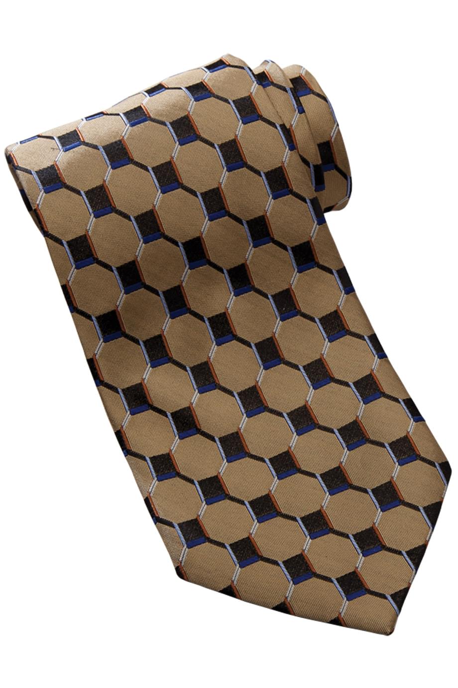 HC00 Edwards HONEYCOMB SILK TIE HC00 Edwards HONEYCOMB SILK TIE