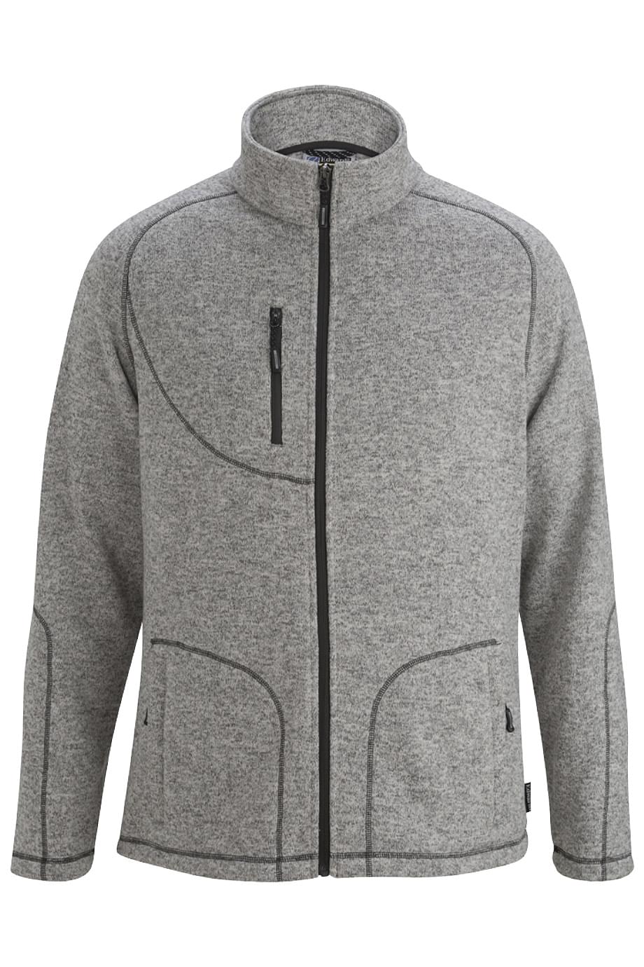 3460 Edwards MENS SWEATER KNIT FLEECE JACKET Zoom Image