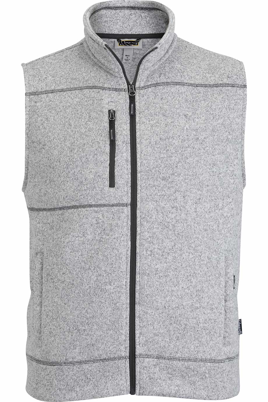 3463 Edwards MENS SWEATER KNIT FLEECE VEST Zoom Image