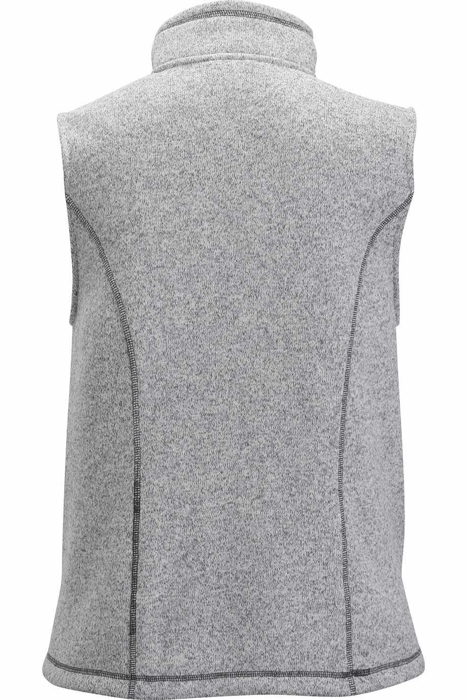 6463 Edwards WOMENS SWEATER KNIT FLEECE VEST - Back Image