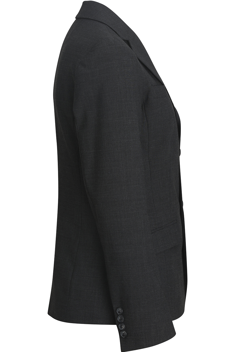 6535 Edwards LADIES REDWOOD & ROSS HIP-LENGTH SUIT COAT - Siide Image