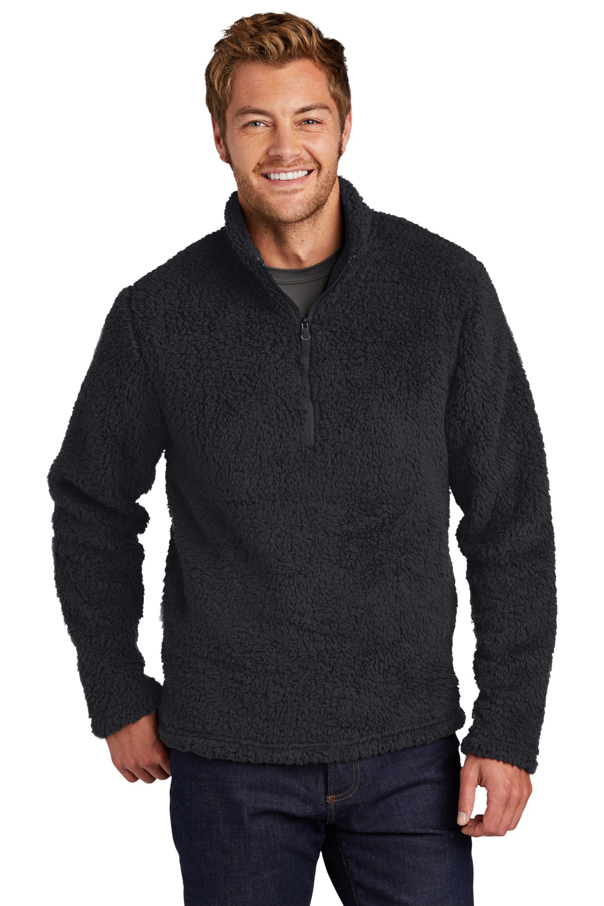 F130 Port Authority Cozy 1/4-Zip Fleece F130 Port Authority Cozy 1/4-Zip Fleece