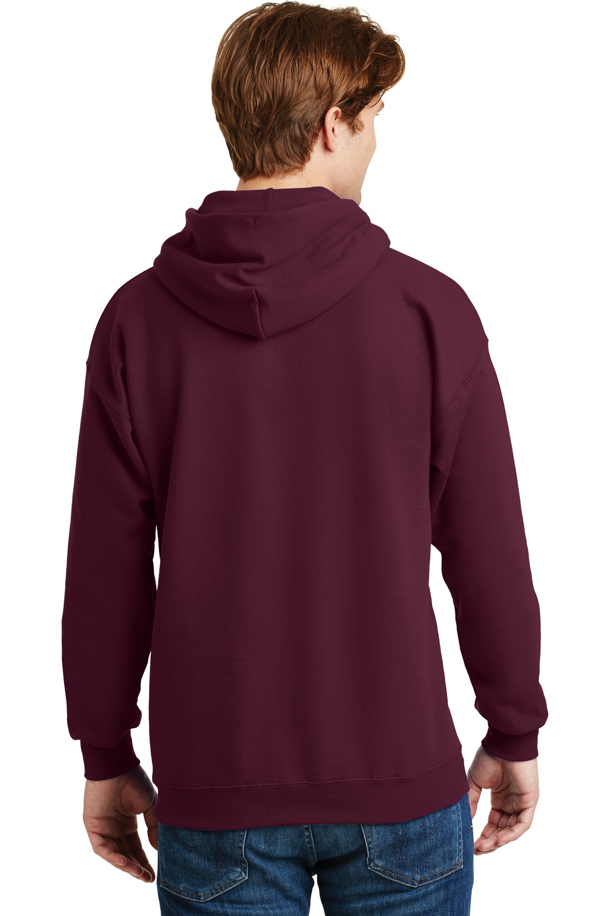 F170 Hanes Ultimate Cotton Hooded Sweatshirt F170 Hanes Ultimate Cotton Hooded Sweatshirt - Back Image
