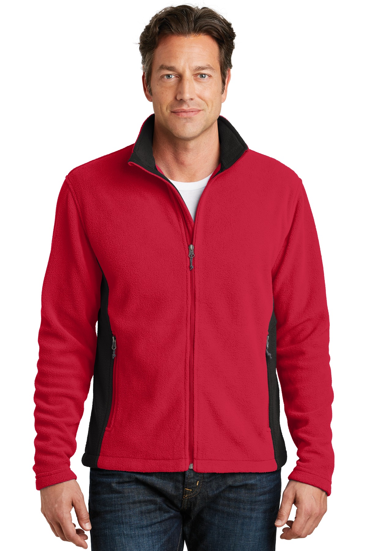 F216 Port Authority Colorblock Value Fleece Jacket F216 Port Authority Colorblock Value Fleece Jacket