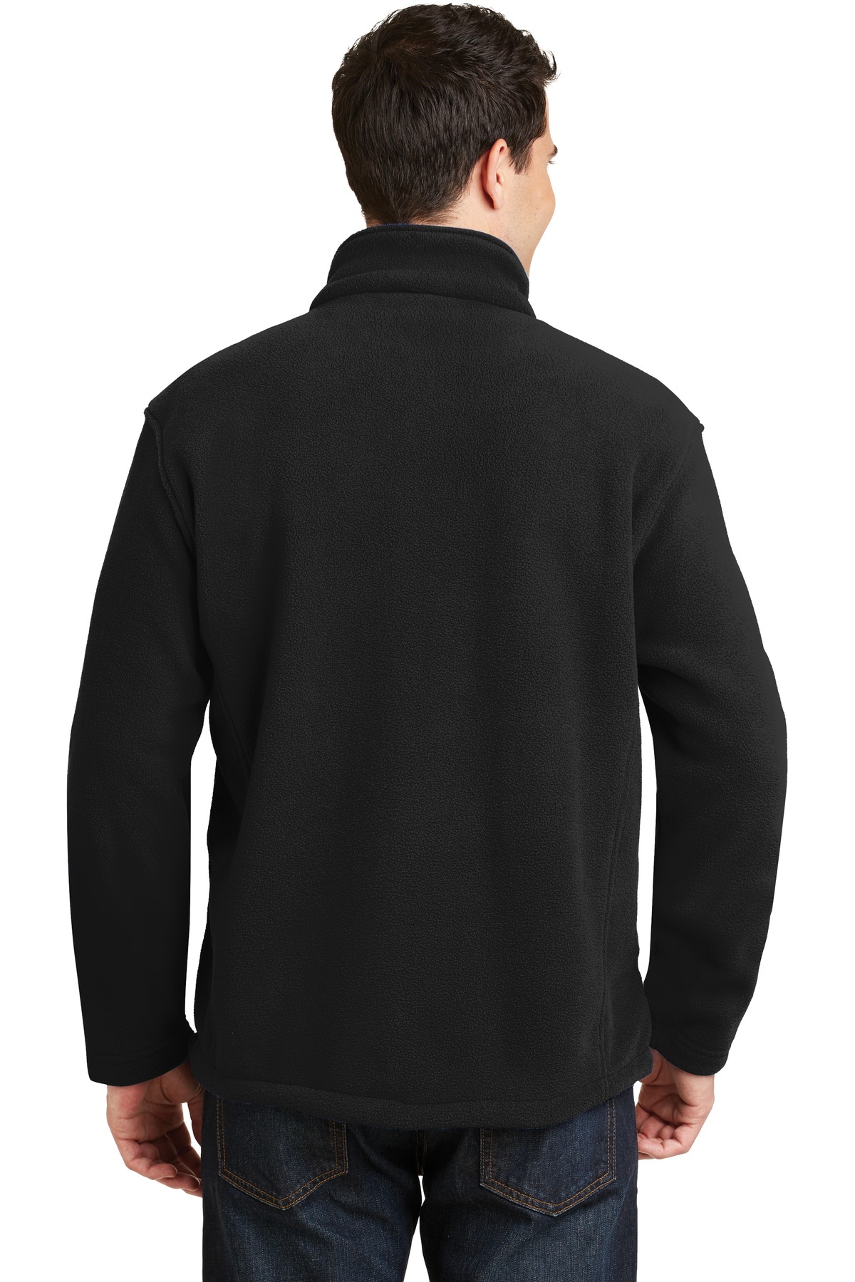 Port Authority Direct to Film (DTF) F217 Value Fleece Jacket. - Back Image