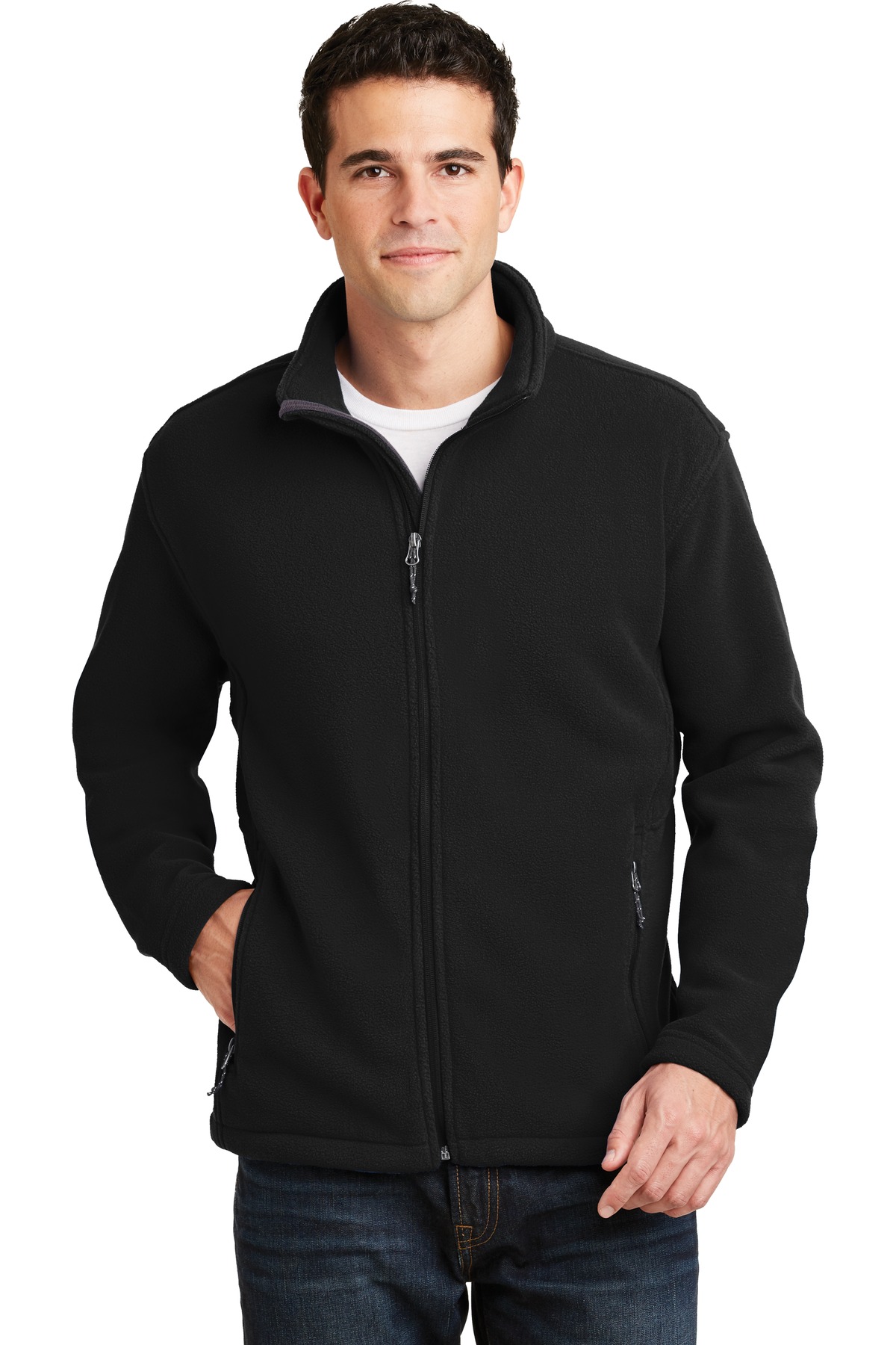 Port Authority Direct to Film (DTF) F217 Value Fleece Jacket.