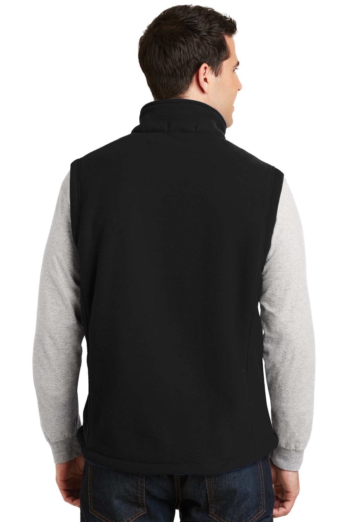 F219 Port Authority Value Fleece Vest - Back Image