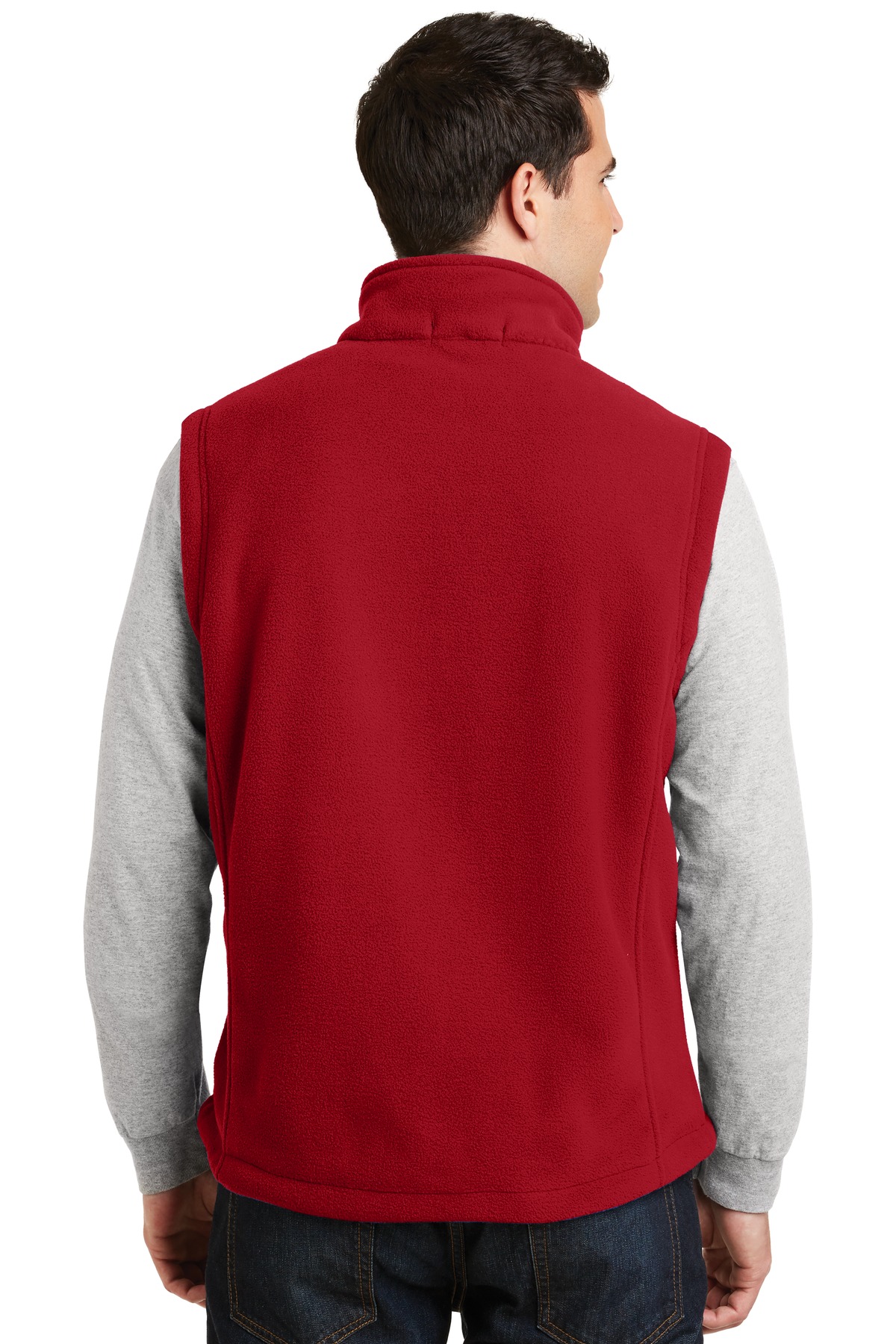 F219 Port Authority Value Fleece Vest. - Back Image