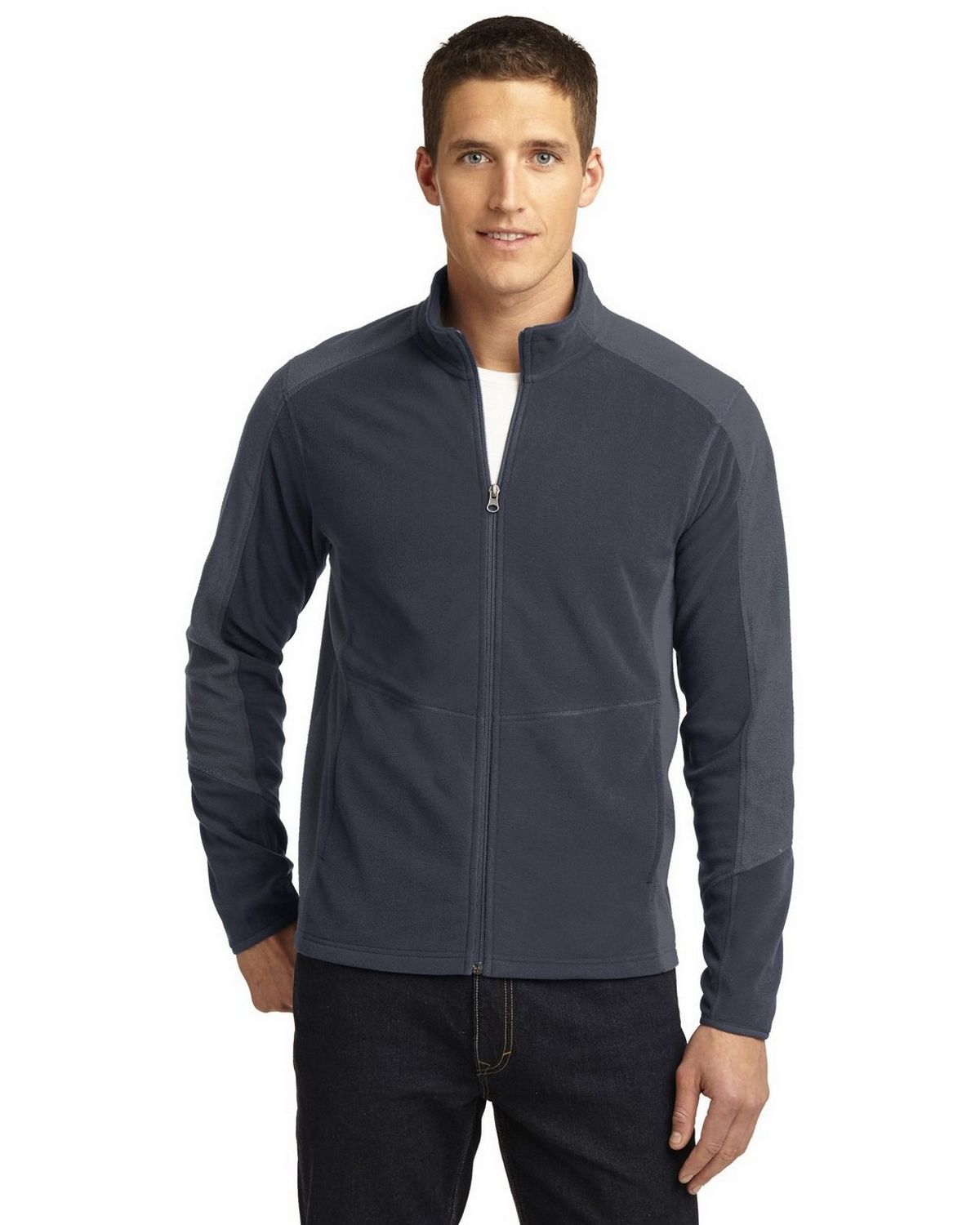 F230 Port Authority Colorblock Microfleece Jacket F230 Port Authority Colorblock Microfleece Jacket