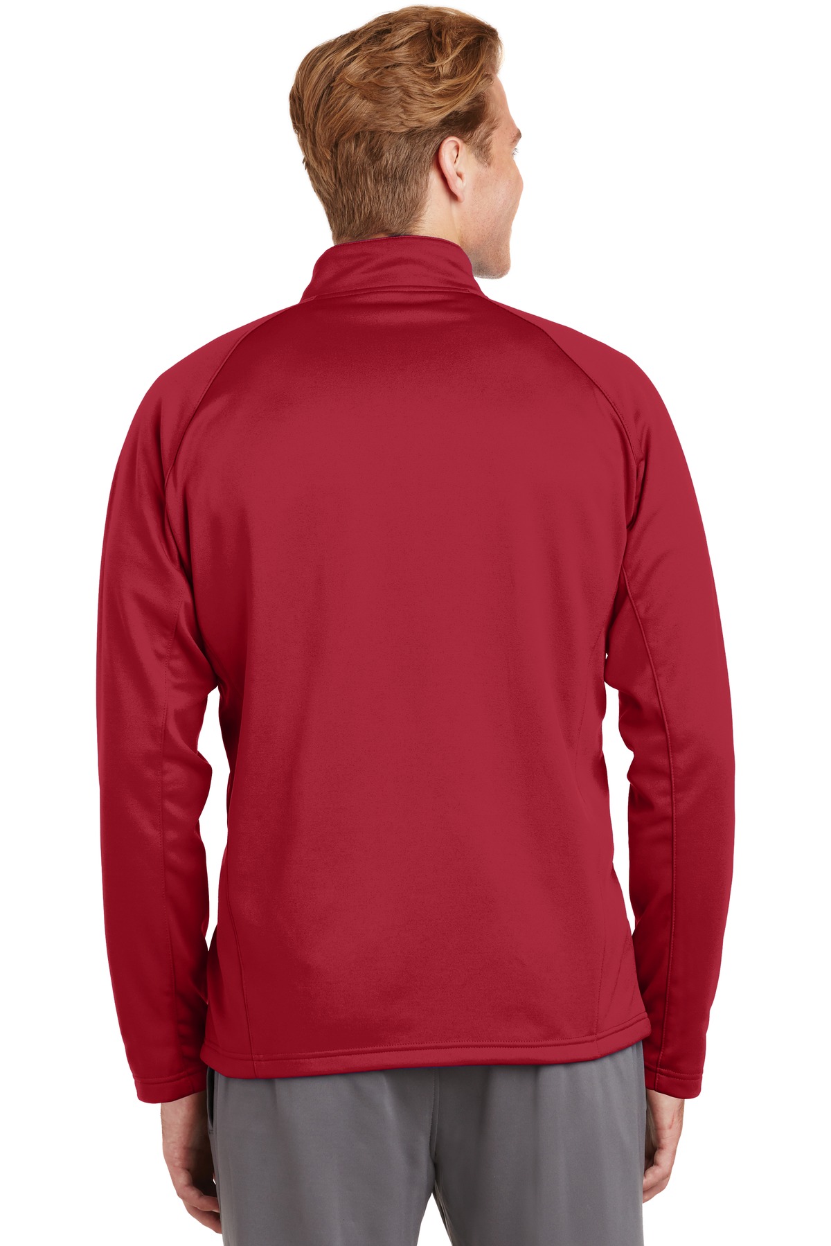 F243 Sport-Tek Sport-Wick Fleece 1/4-Zip Pullover F243 Sport-Tek Sport-Wick Fleece 1/4-Zip Pullover - Back Image