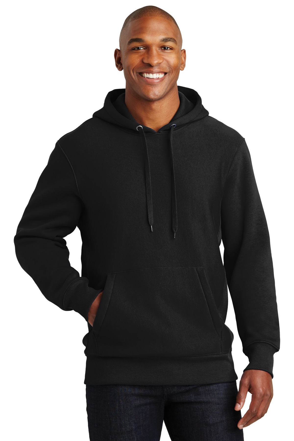 F281 Sport-Tek Super Heavyweight Pullover Hooded Sweatshirt.