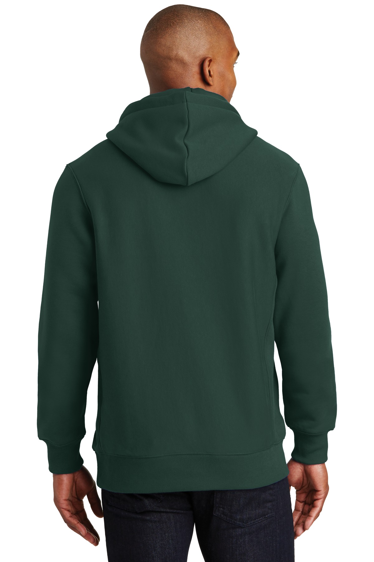 F281 Sport-Tek Super Heavyweight Pullover Hooded Sweatshirt. - Back Image