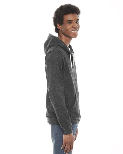 F497 American Apparel Unisex Flex Fleece USA Made Zip Hoodie - Siide Image