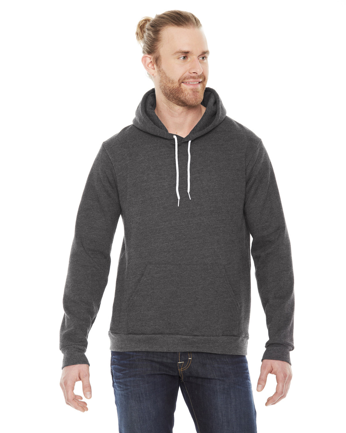 F498W American Apparel Unisex Flex Fleece Drop Shoulder Pullover Hoodie