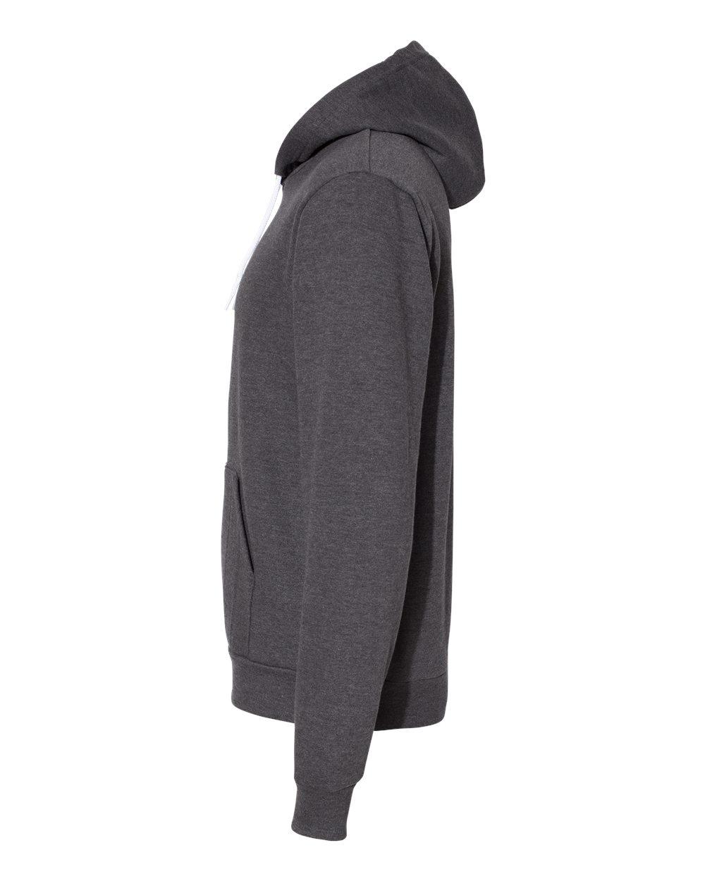 F498W American Apparel Unisex Flex Fleece Drop Shoulder Pullover Hoodie - Siide Image