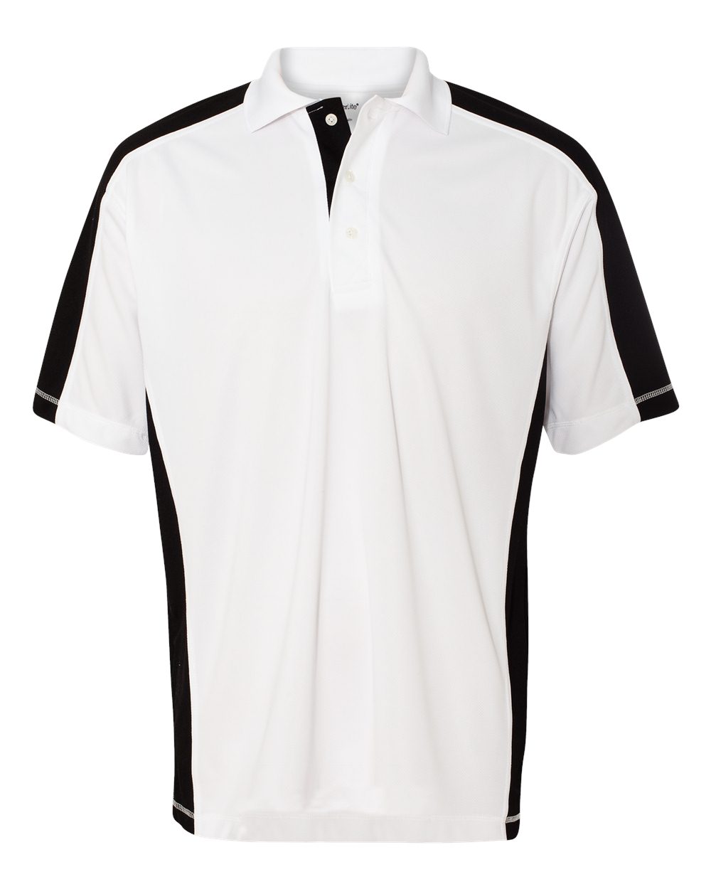 0465 FeatherLite Colorblocked Moisture Free Mesh Sport Shirt Zoom Image