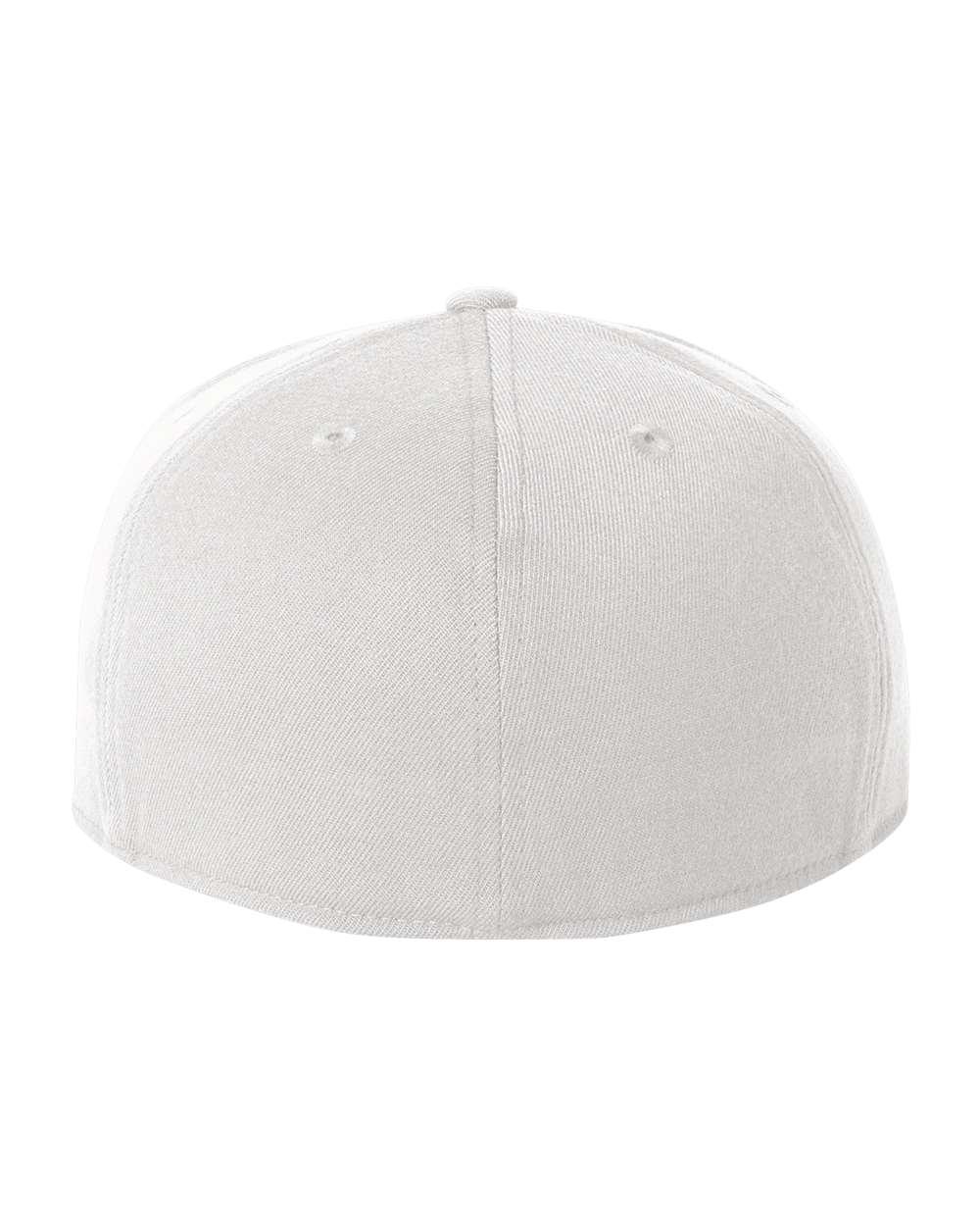 6210FF Flexfit 210 Flat Bill Cap - Back Image
