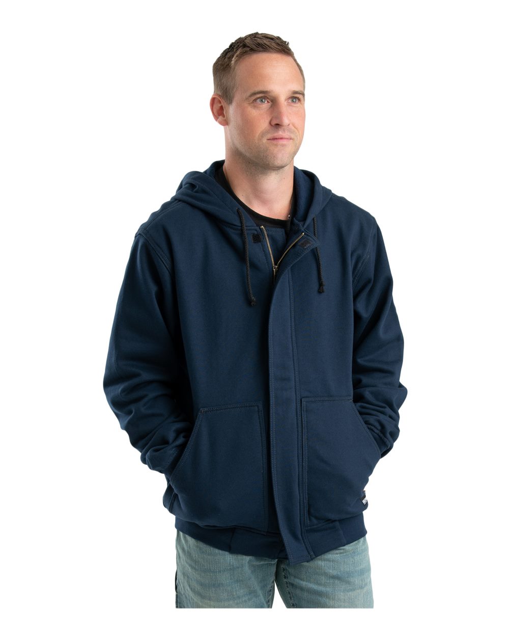 FRSZ19T Berne Mens Tall Flame-Resistant Hooded Sweatshirt FRSZ19T Berne Mens Tall Flame-Resistant Hooded Sweatshirt - Siide Image