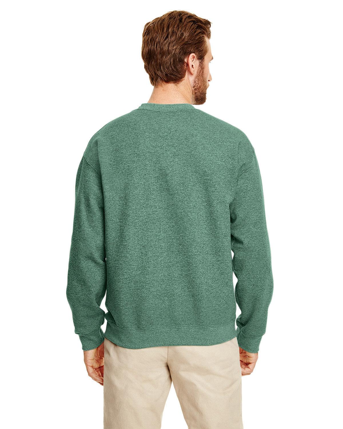 G180 Gildan Adult Heavy Blend 50/50 Fleece Crew - Back Image