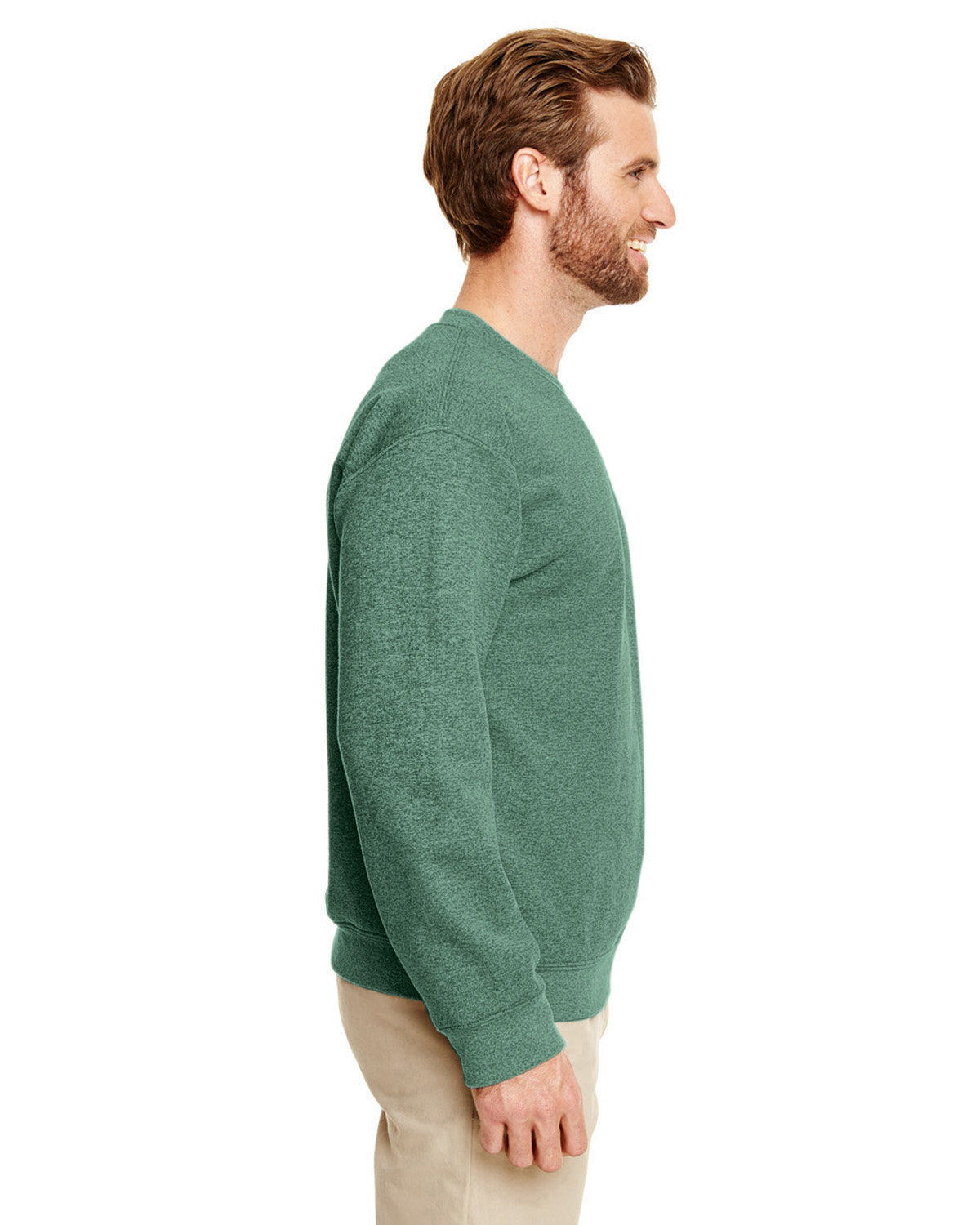G180 Gildan Adult Heavy Blend 50/50 Fleece Crew - Siide Image
