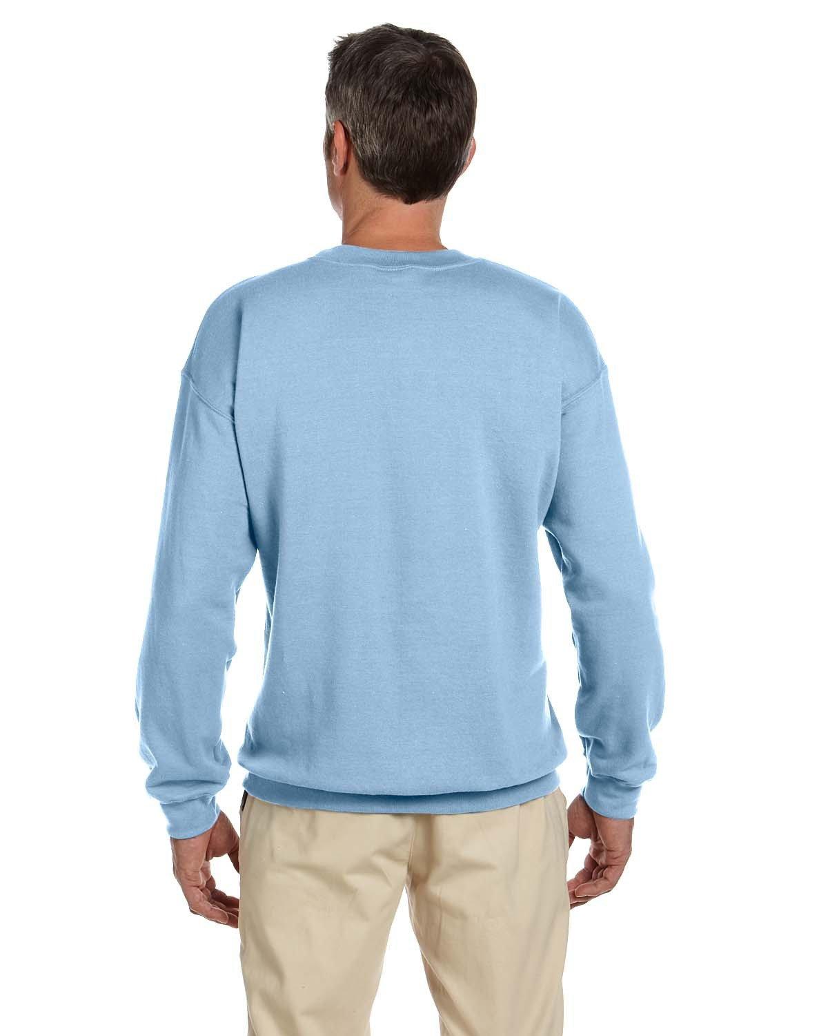 G180 Gildan Adult Heavy Blend 50/50 Fleece Crew - Back Image