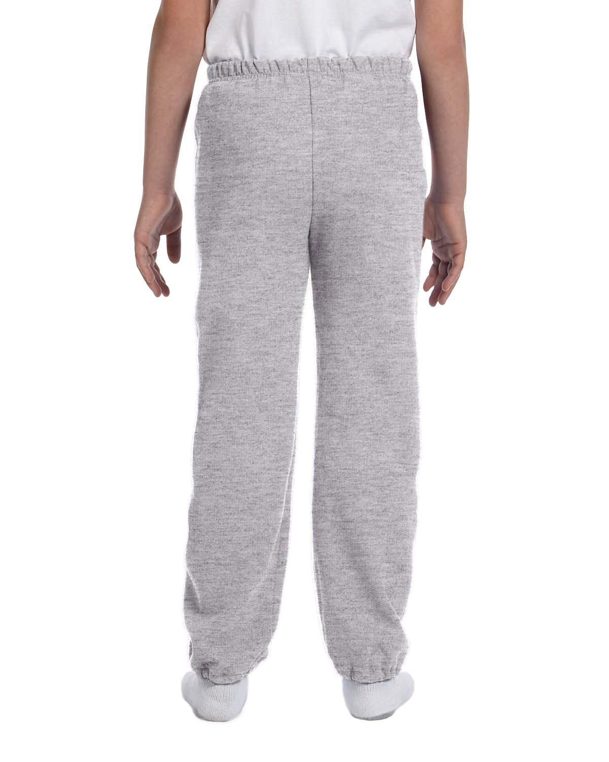 G182B Gildan Youth Heavy Blend 50/50 Sweatpant - Back Image
