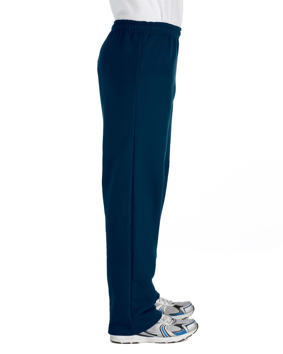 G184 Gildan Adult Heavy Blend Adult 50/50 Open-Bottom Sweatpant - Siide Image