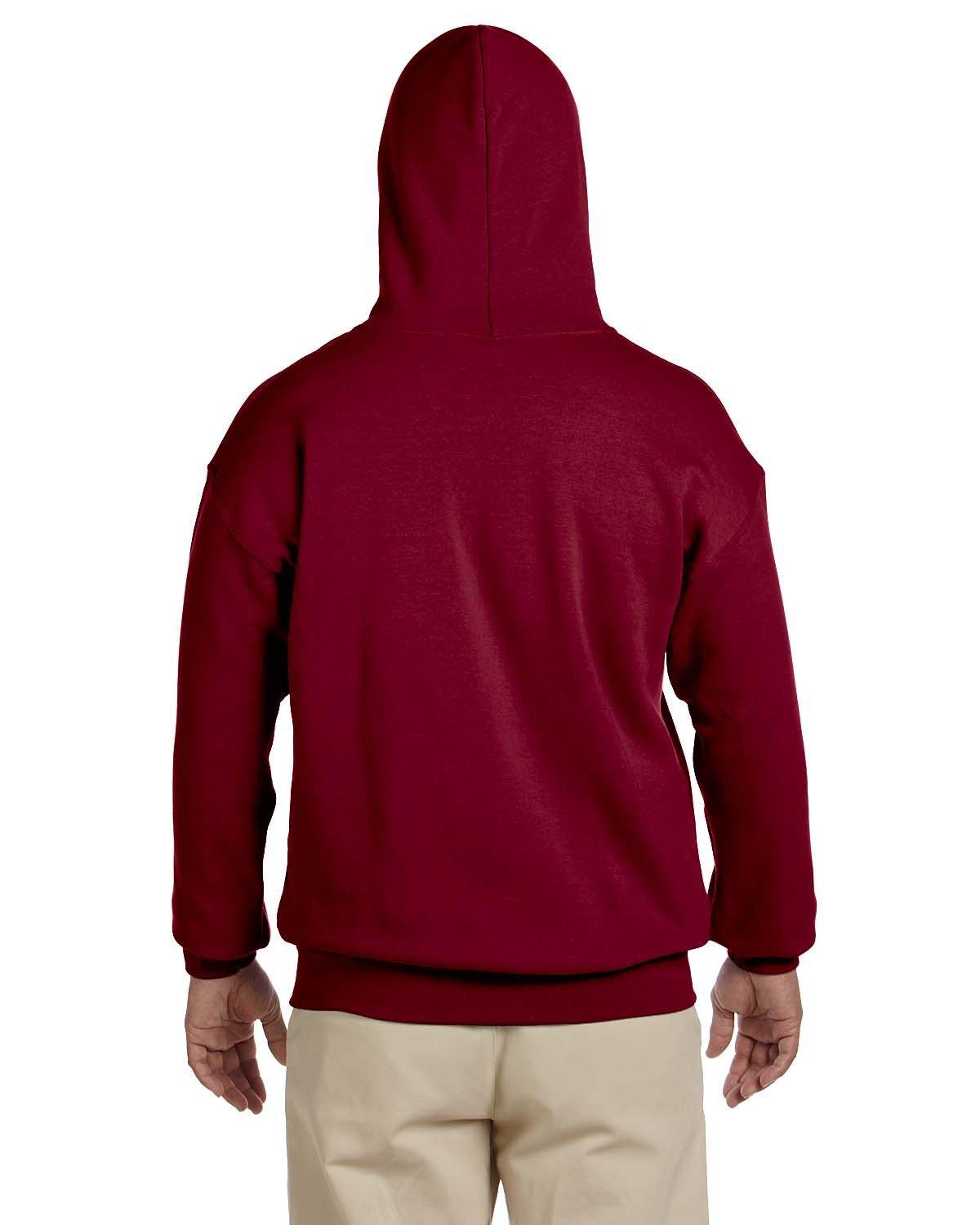 G185 Gildan Adult Heavy Blend 50/50 Hooded Sweatshirt G185 Gildan Adult Heavy Blend 50/50 Hooded Sweatshirt - Back Image