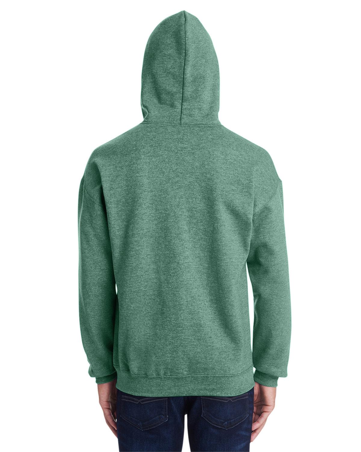 G185 Gildan Adult Heavy Blend 50/50 Hooded Sweatshirt - Back Image