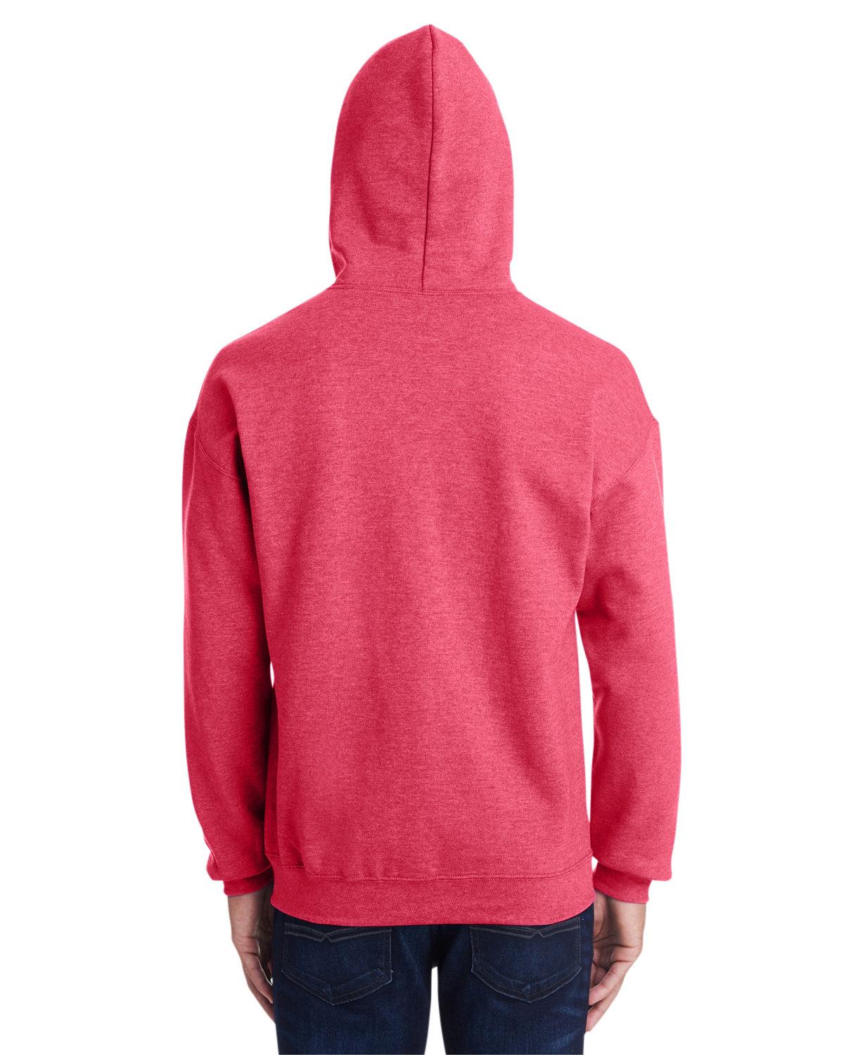 G185 Gildan Adult Heavy Blend 50/50 Hooded Sweatshirt - Back Image