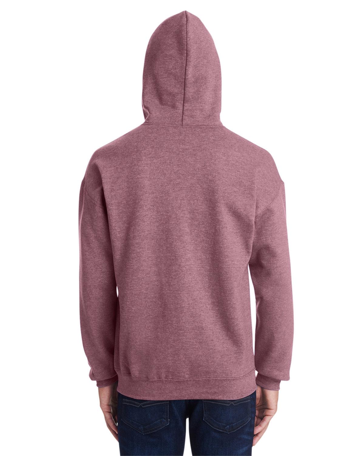 G185 Gildan Adult Heavy Blend 50/50 Hooded Sweatshirt - Back Image