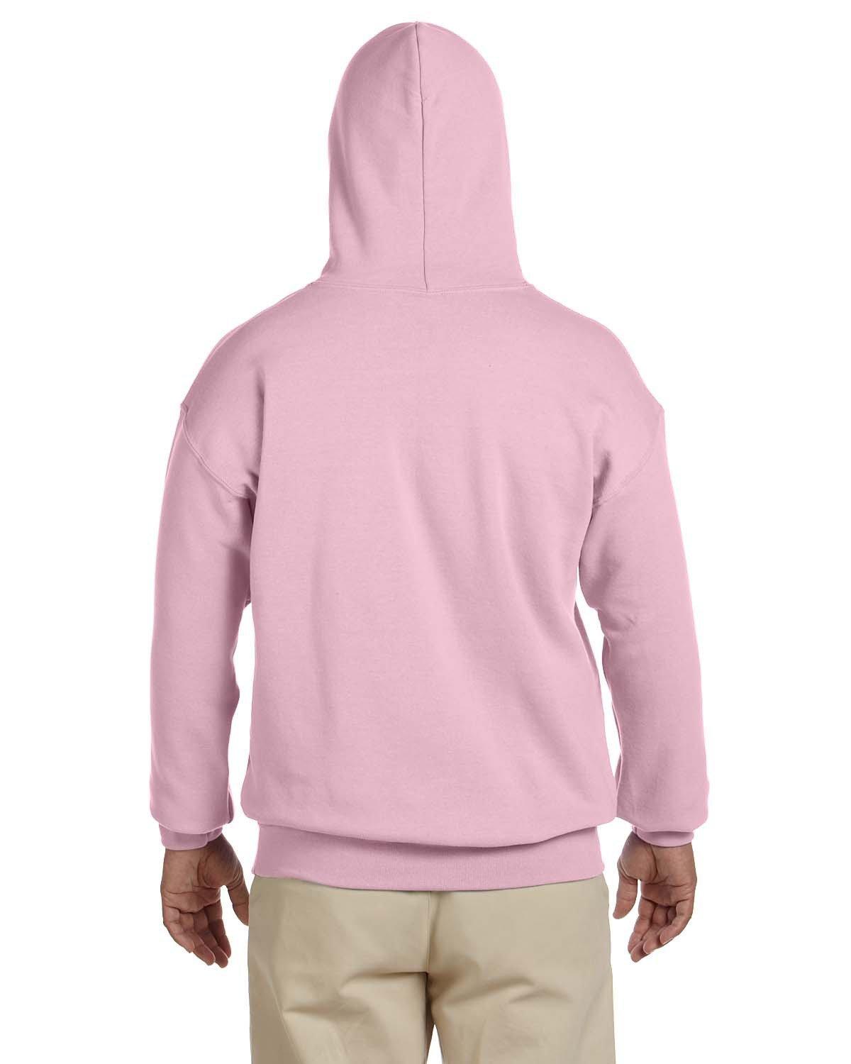 G185 Gildan Adult Heavy Blend 50/50 Hooded Sweatshirt - Back Image