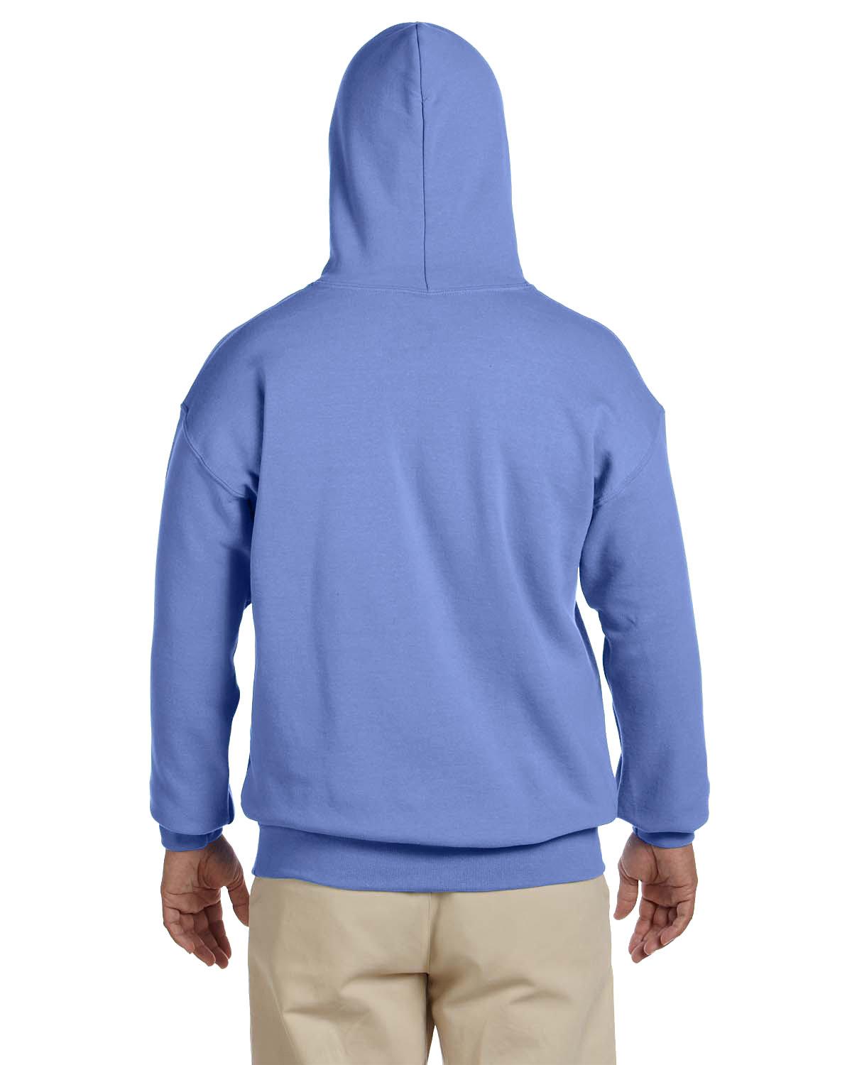 G185 Gildan Adult Heavy Blend 50/50 Hooded Sweatshirt - Back Image