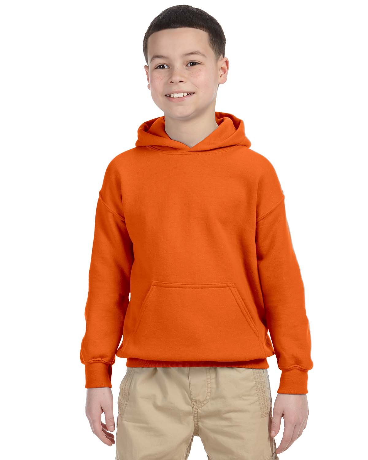 G185B Gildan Youth Heavy Blend 50/50 Hooded Sweatshirt G185B Gildan Youth Heavy Blend 50/50 Hooded Sweatshirt