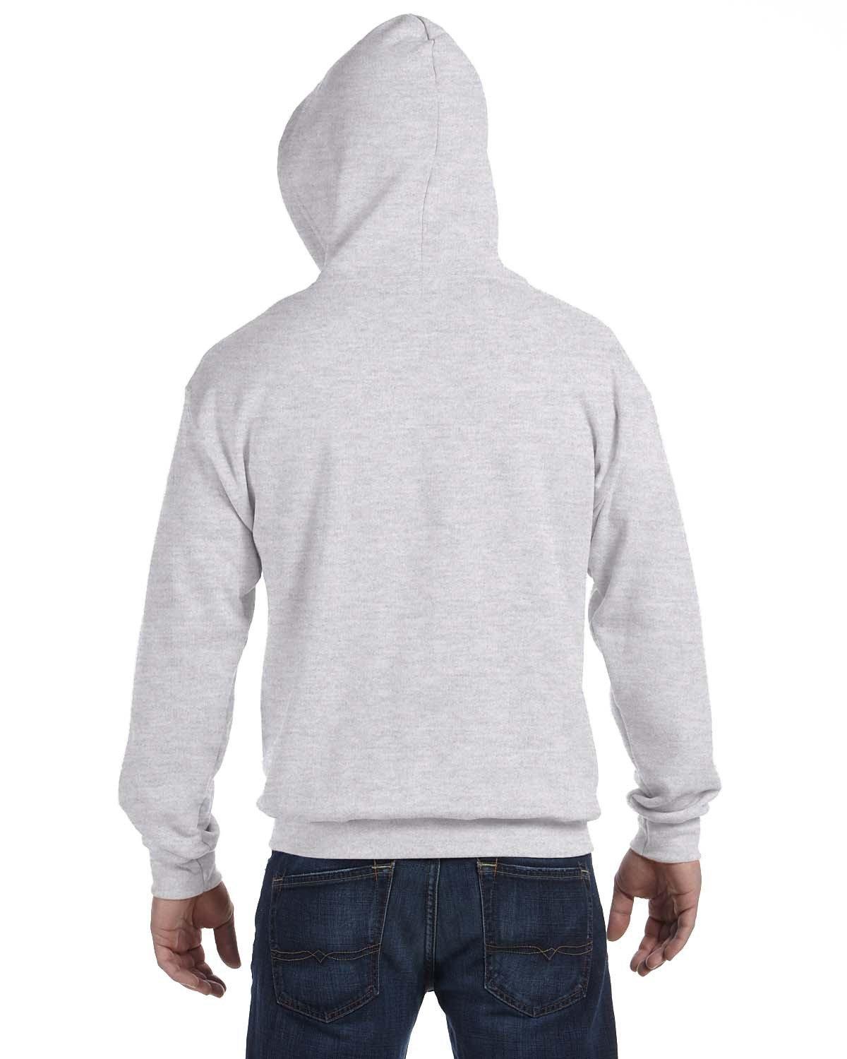 G186 Gildan Adult Heavy Blend 50/50 Full-Zip Hooded Sweatshirt - Back Image