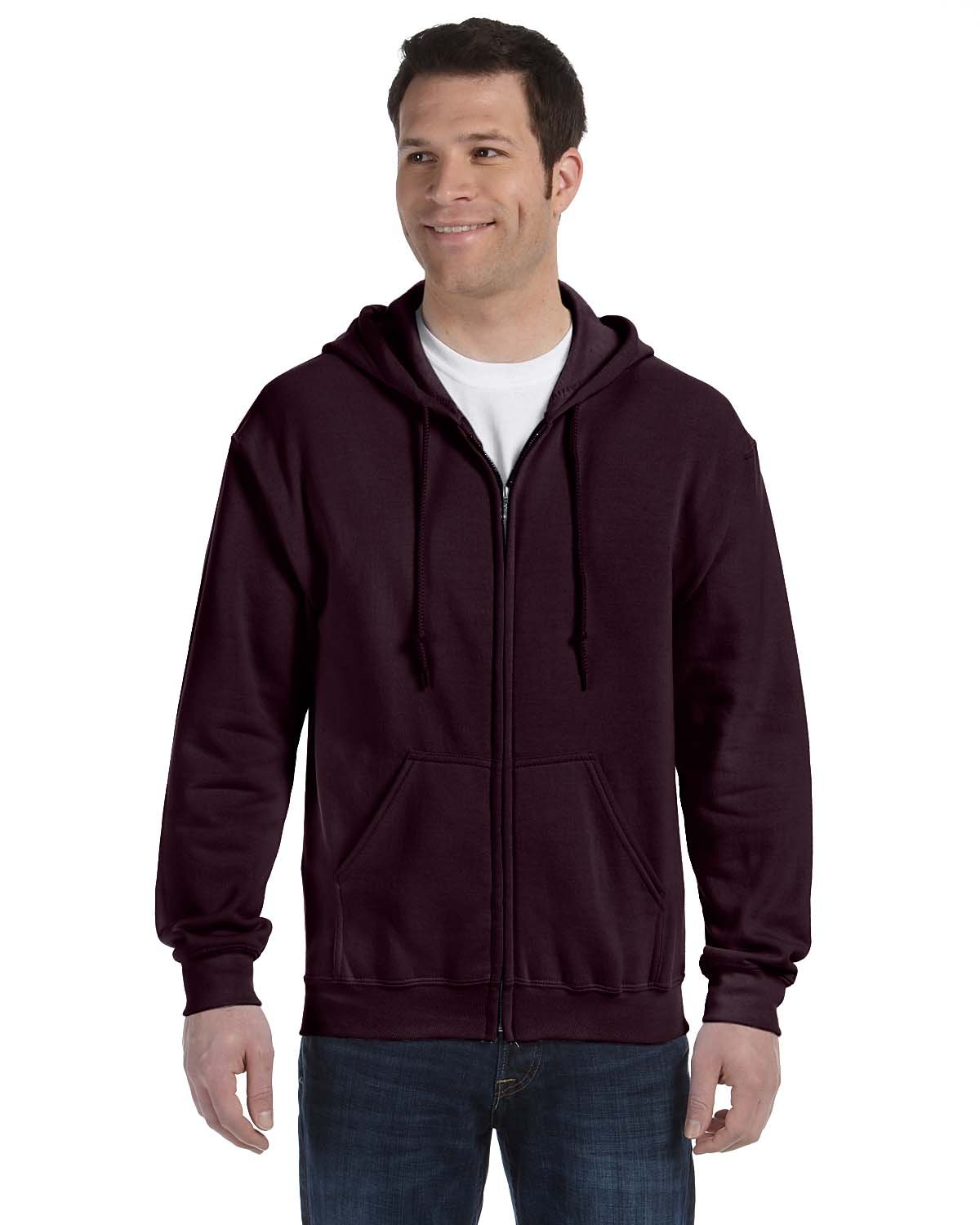 G186 Gildan Adult Heavy Blend 50/50 Full-Zip Hooded Sweatshirt G186 Gildan Adult Heavy Blend 50/50 Full-Zip Hooded Sweatshirt