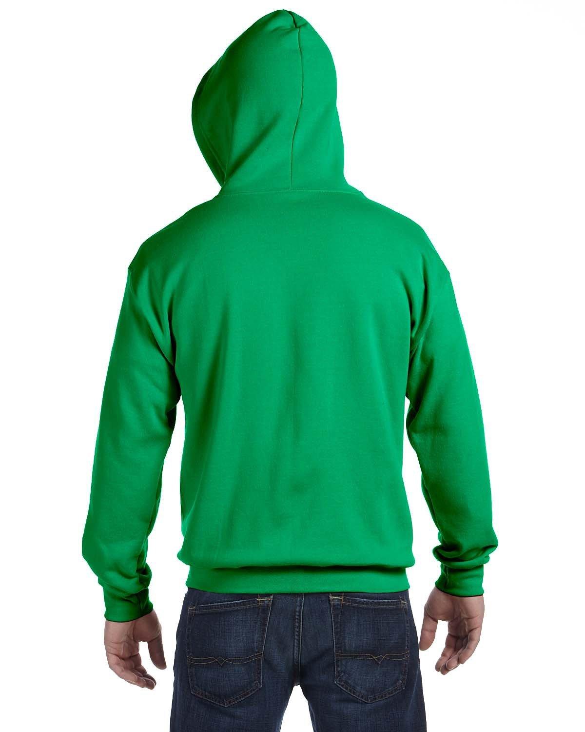 G186 Gildan Adult Heavy Blend 50/50 Full-Zip Hooded Sweatshirt - Back Image